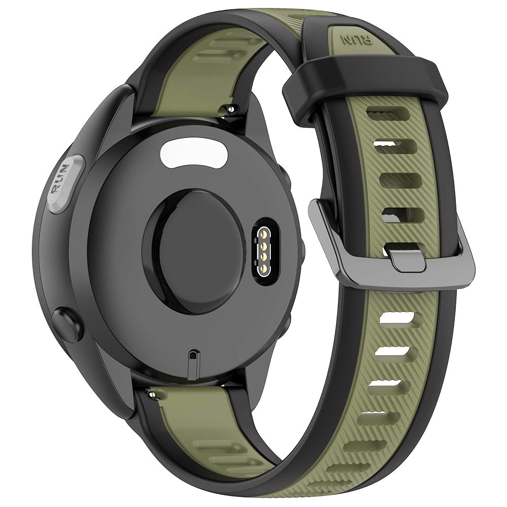 Techsuit W053 reim for Huawei Watch / Garmin Watch Series, 18mm, Kaki