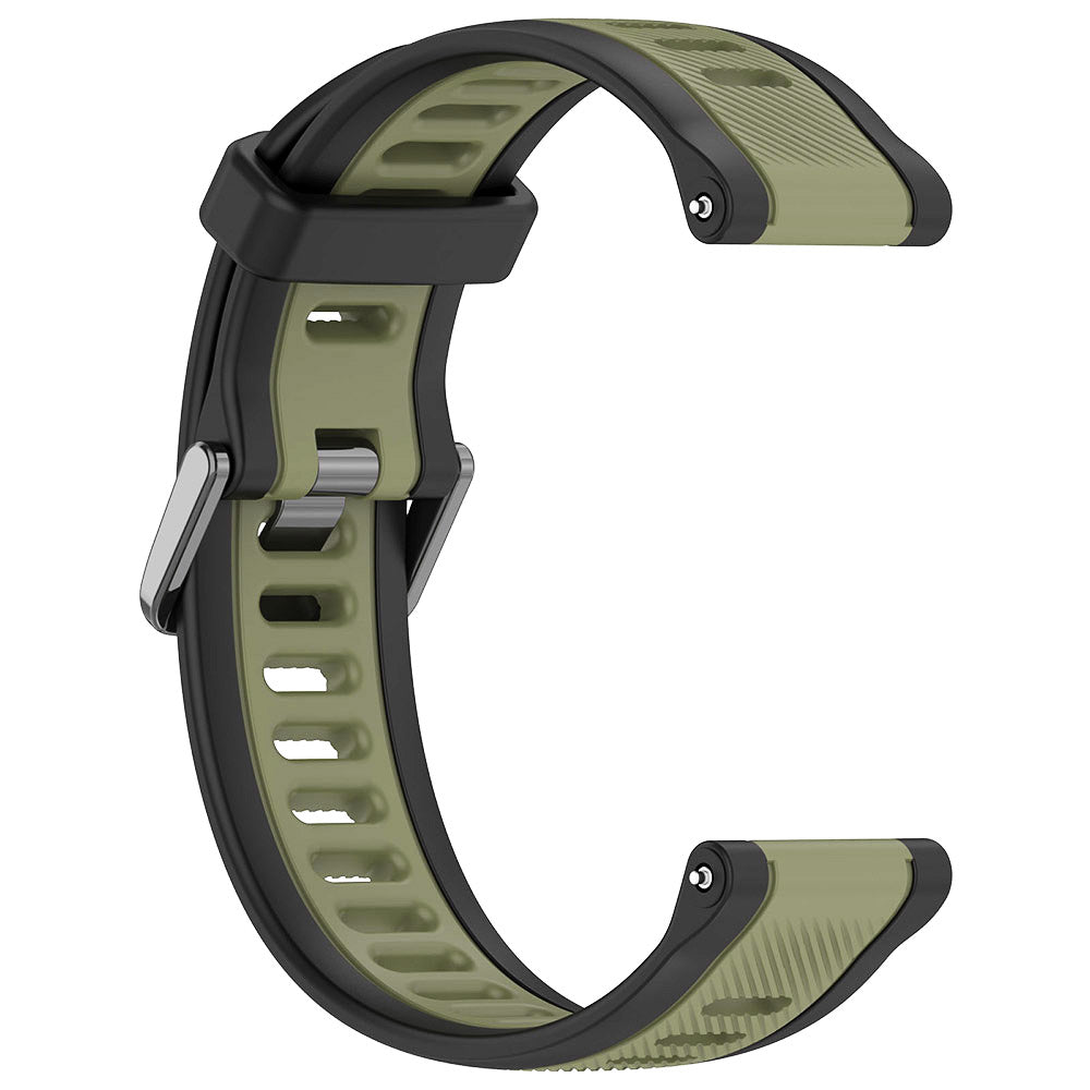 Techsuit W053 reim for Huawei Watch / Garmin Watch Series, 18mm, Kaki