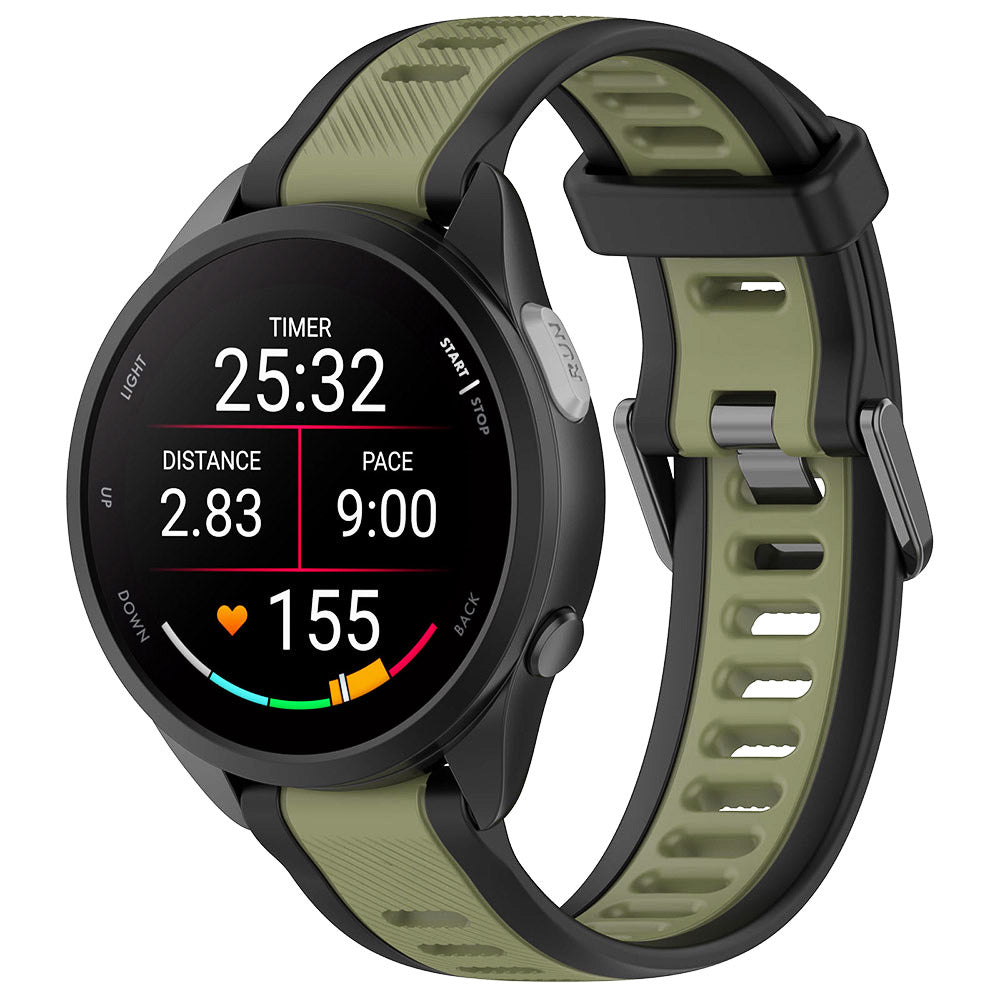 Techsuit W053 reim for Huawei Watch / Garmin Watch Series, 18mm, Kaki