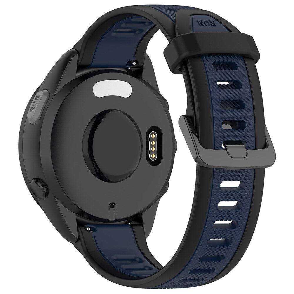 Techsuit W053 reim for Samsung Galaxy Watch / Huawei Watch Series, 20mm, Mørkeblå