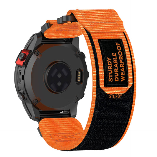 Techsuit W057 reim for Garmin Instinct / Approach / Fenix Watch Series, 20mm, Oransje