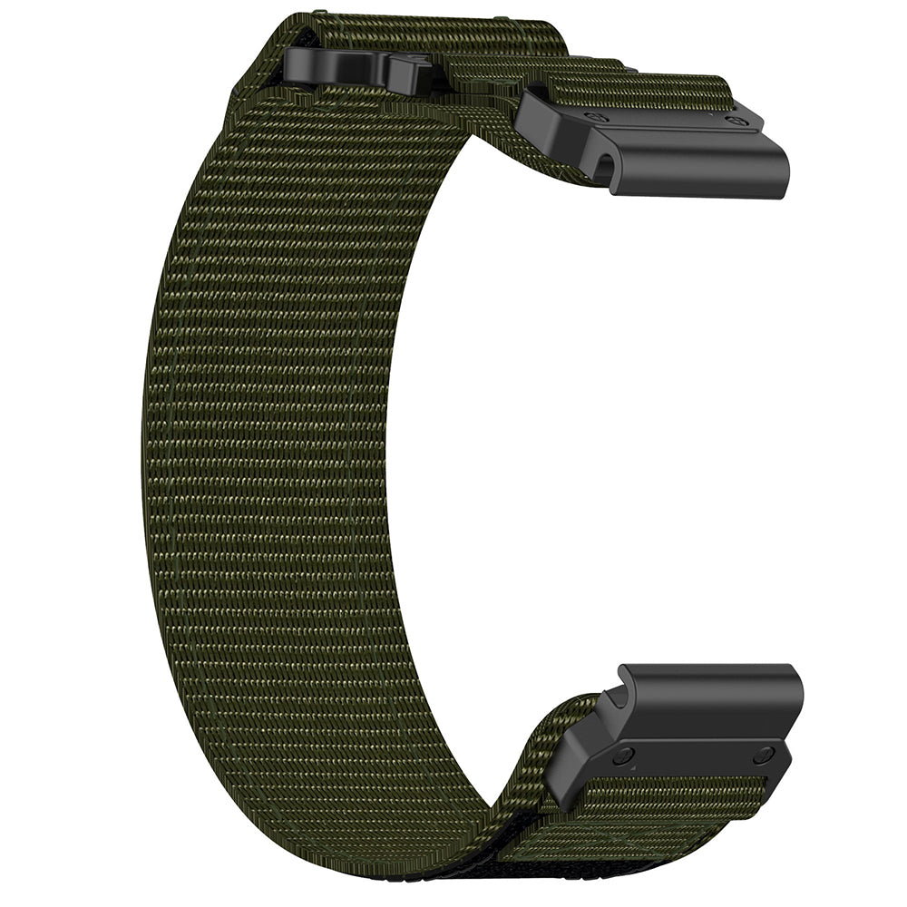 Techsuit W057 reim for Garmin Instinct / Approach / Fenix Watch Series, 20mm, Grønn