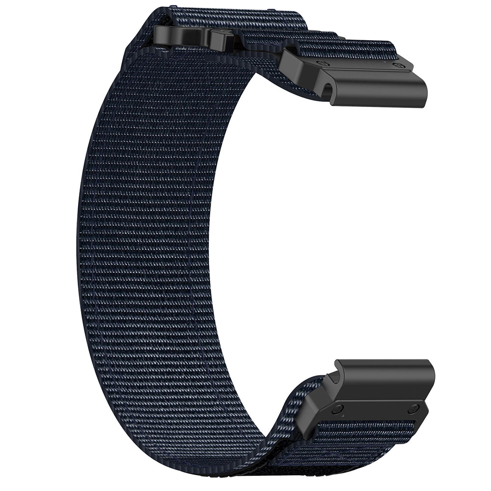 Techsuit W057 reim for Garmin Watch Fenix Series, 26mm, Marineblå