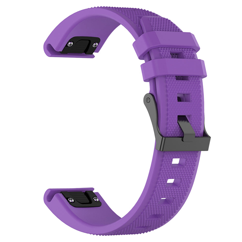Techsuit W058 reim for Garmin Watch Fenix / Forerunner Series, 22mm, Lilla