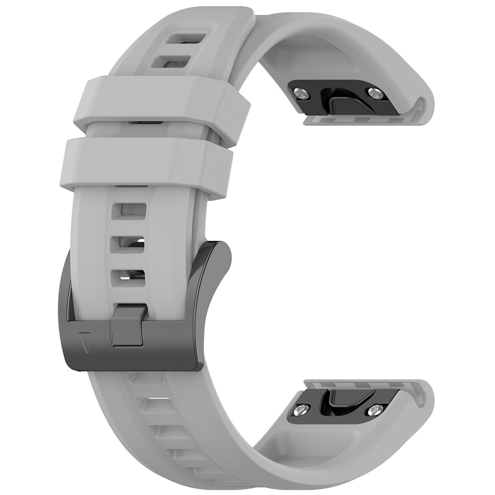 Techsuit W060 reim for Garmin Instinct / Approach / Fenix Watch Series, 20mm, Grå