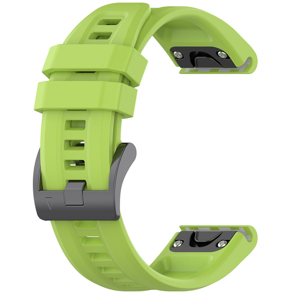 Techsuit W060 reim for Garmin Watch Fenix Series, 26mm, Lys Grønn