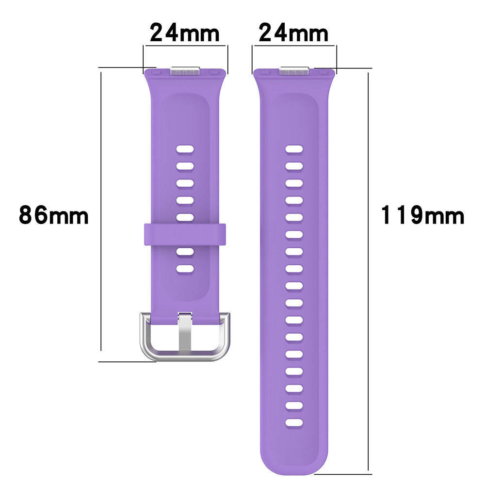Techsuit W061 rem for Huawei Watch Fit 4 Pro / Fit 4 / Fit 3, lilla