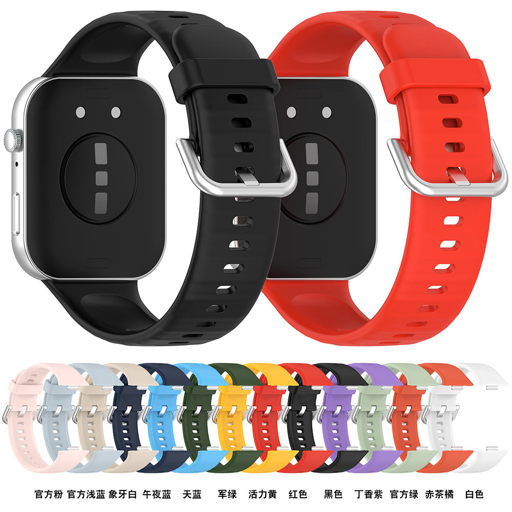 Techsuit W061 rem for Huawei Watch Fit 4 Pro / Fit 4 / Fit 3, Lys grønn