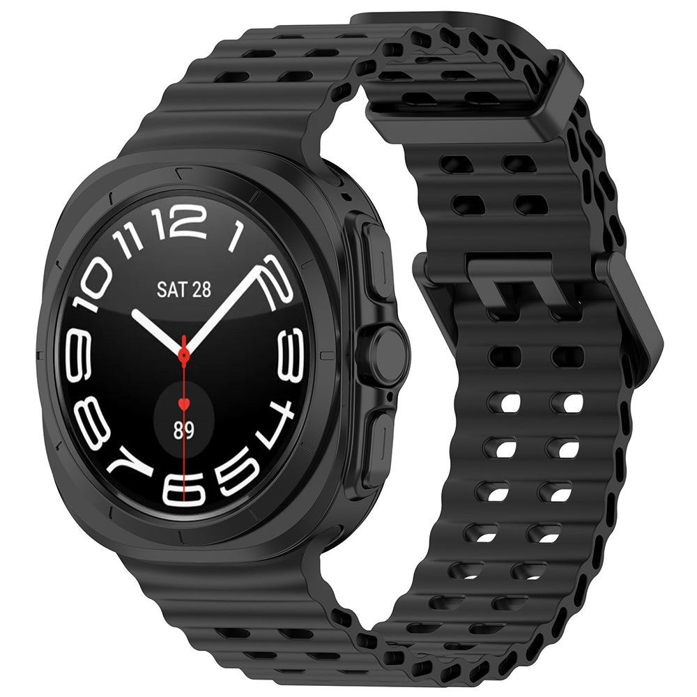 Techsuit W062 reim for Samsung Galaxy Watch Ultra, Svart
