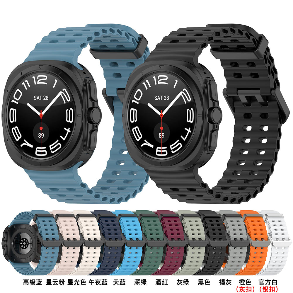 Techsuit W062 reim for Samsung Galaxy Watch Ultra, Svart
