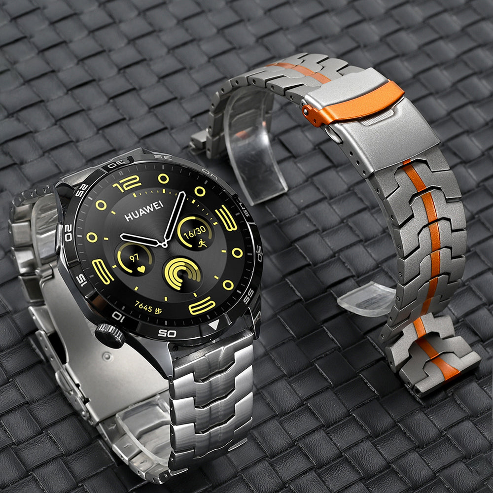 Techsuit W063 reim for Huawei Watch / Xiaomi Watch Series, Oransje