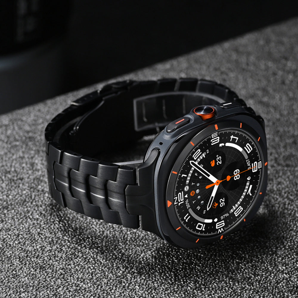 Techsuit W063 reim for Samsung Galaxy Watch Ultra, Sølv