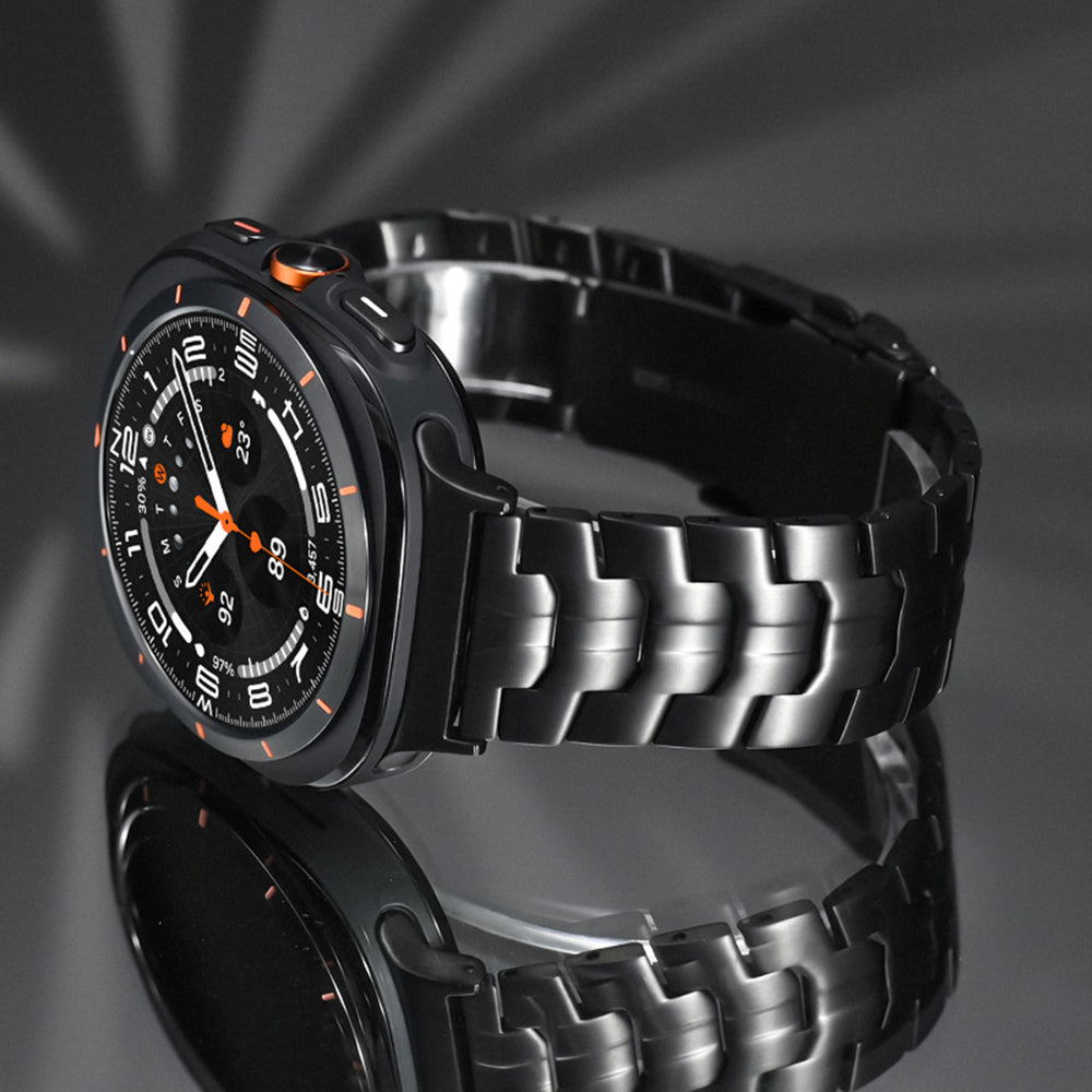 Techsuit W063 reim for Samsung Galaxy Watch Ultra, Sølv