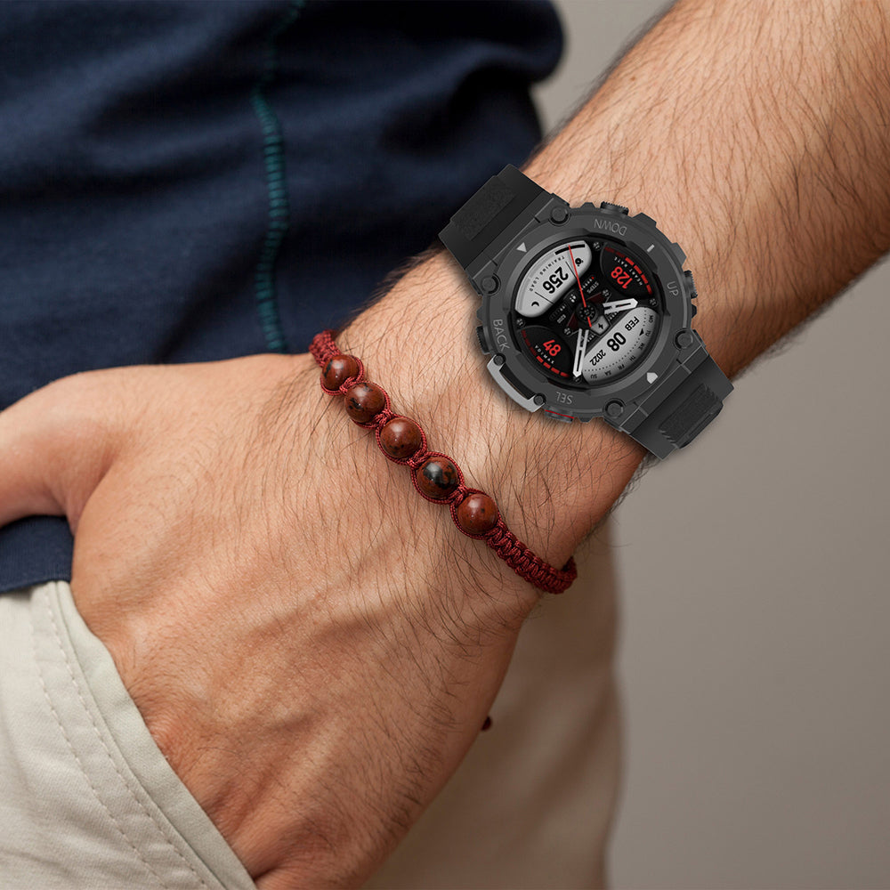 Techsuit W067 reim for Amazfit T-Rex 2, Svart