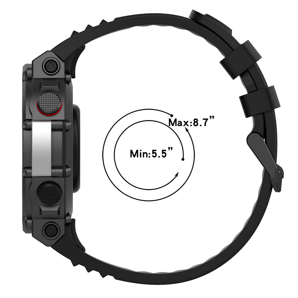 Techsuit W067 reim for Amazfit T-Rex 2, Lys Grønn
