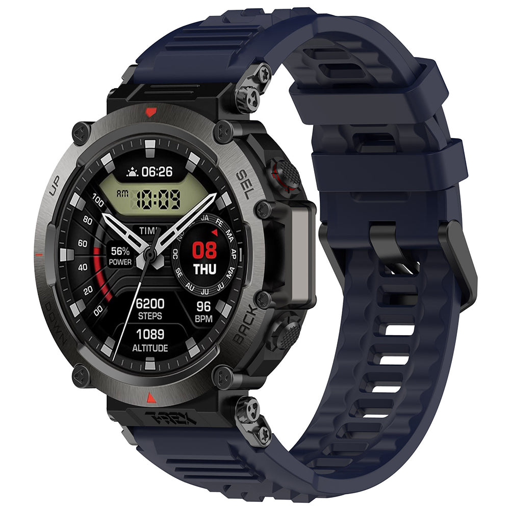 Techsuit W067 reim for Amazfit T-Rex Ultra, Marineblå