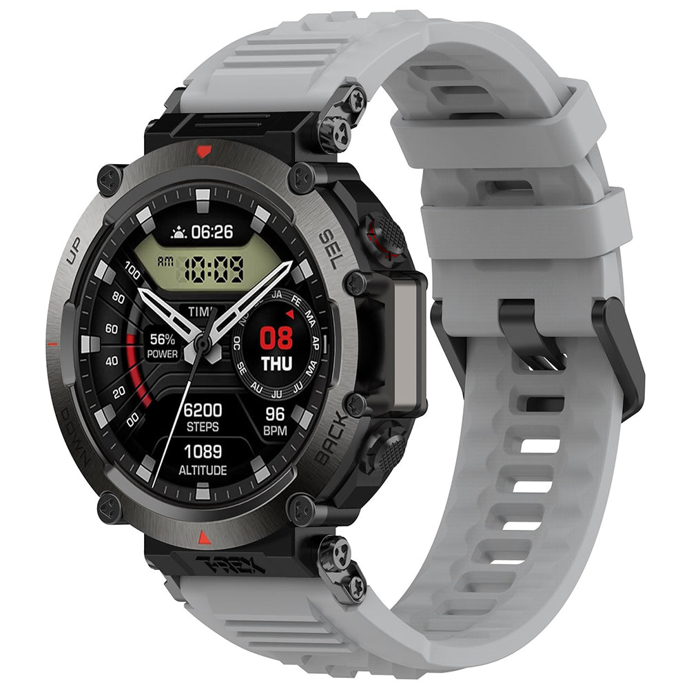 Techsuit W067 reim for Amazfit T-Rex Ultra, Grå