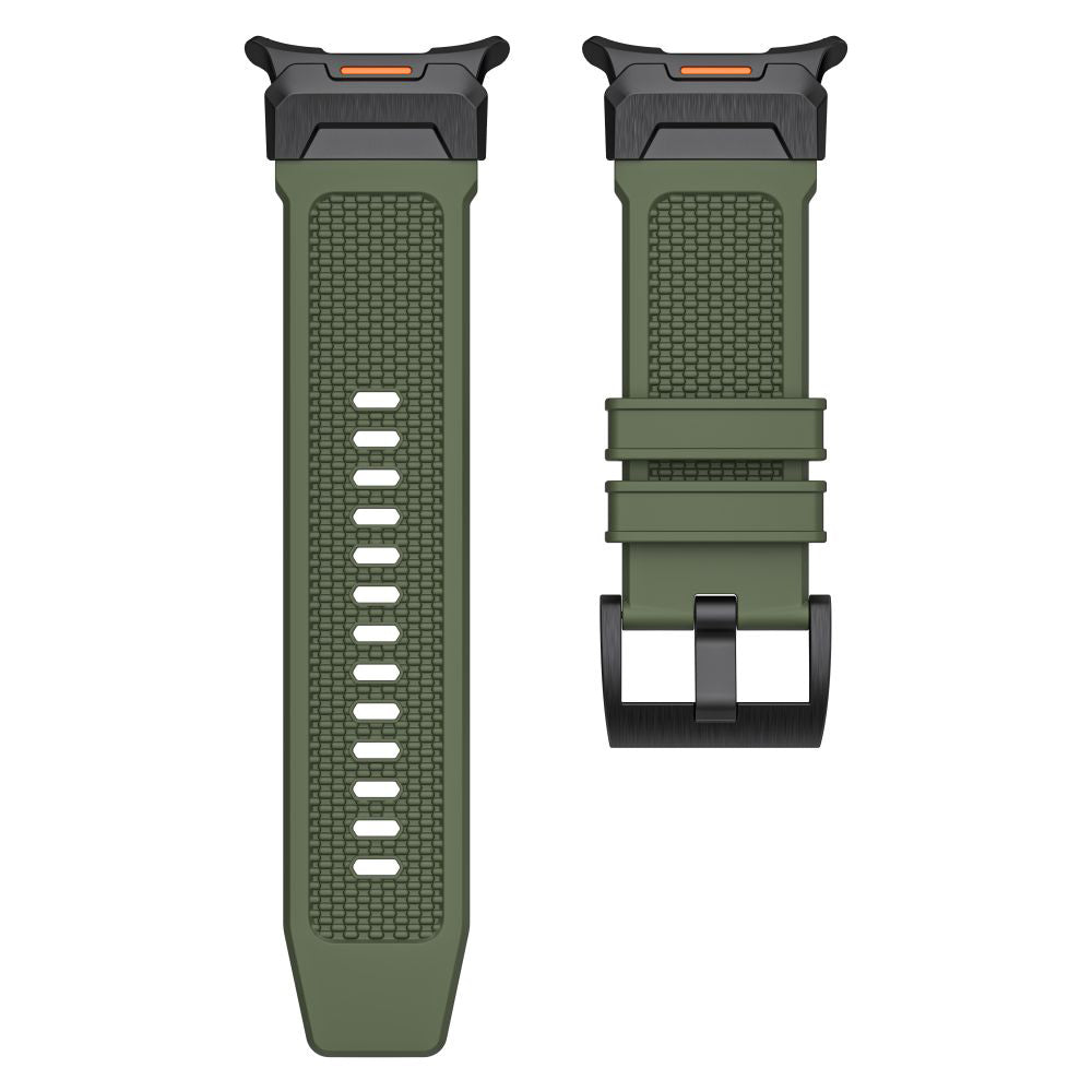 Techsuit W068 reim for Samsung Galaxy Watch Ultra, Svart Grønn