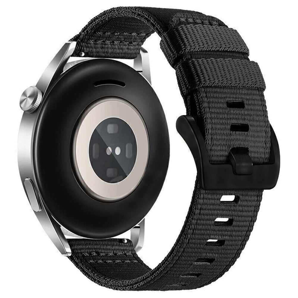 Techsuit W070 reim for Samsung Galaxy Watch / Huawei Watch Series, 22mm, Svart