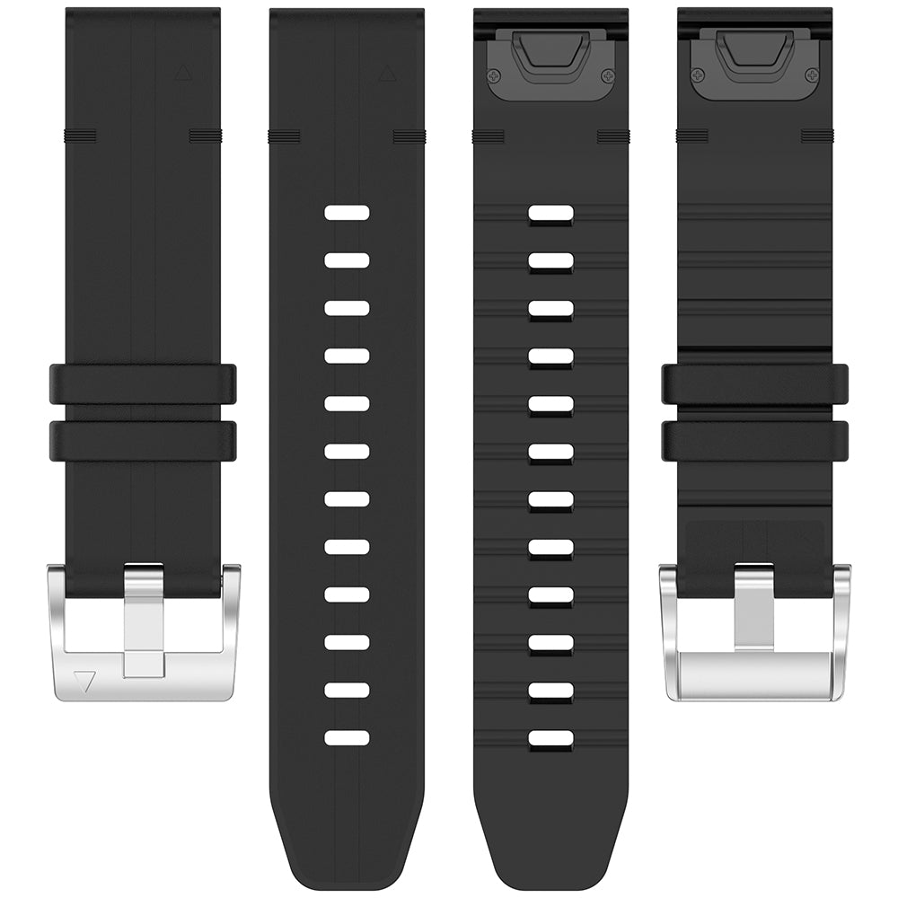Techsuit W071 reim for Garmin Watch Fenix Series, 26mm, Svart