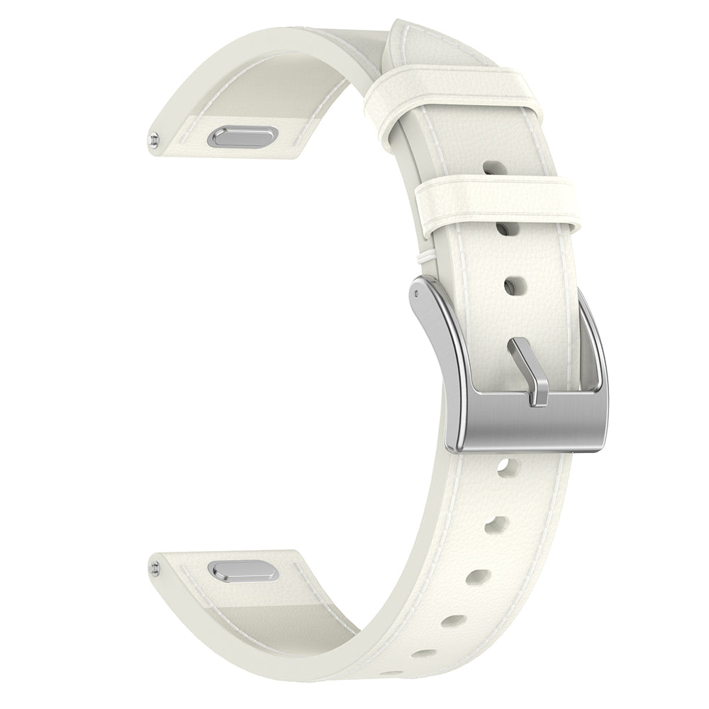 Techsuit W073 reim for Huawei Watch / Garmin Watch Series, 18mm, Hvit