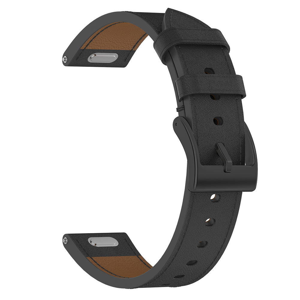 Techsuit W073 reim for Huawei Watch / Garmin Watch Series, 18mm, Svart