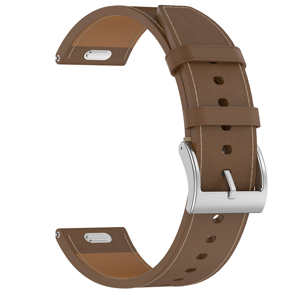 Techsuit W073 reim for Samsung Galaxy Watch Series, 20mm, Brun