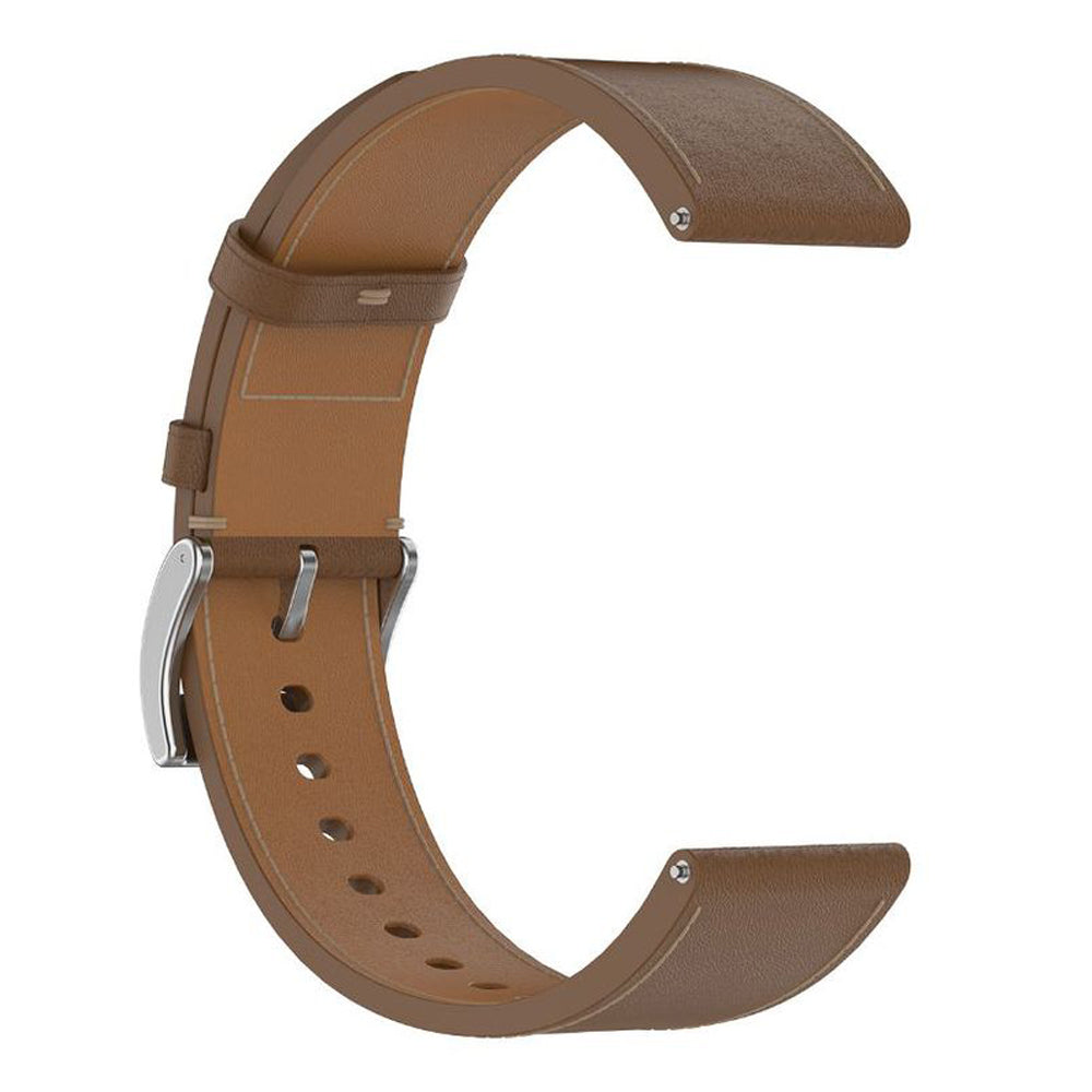 Techsuit W073 reim for Samsung Galaxy Watch Series, 20mm, Brun