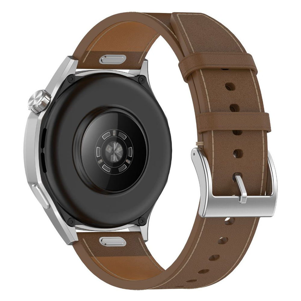 Techsuit W073 reim for Samsung Galaxy Watch Series, 20mm, Brun