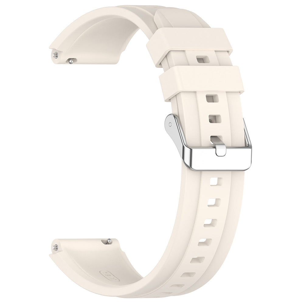 Techsuit W075 reim for Huawei Watch / Garmin Watch Series, 18mm, Beige