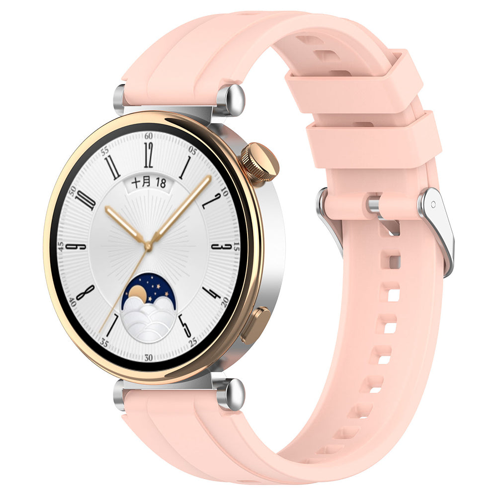Techsuit W075 reim for Huawei Watch / Garmin Watch Series, 18mm, Rosa