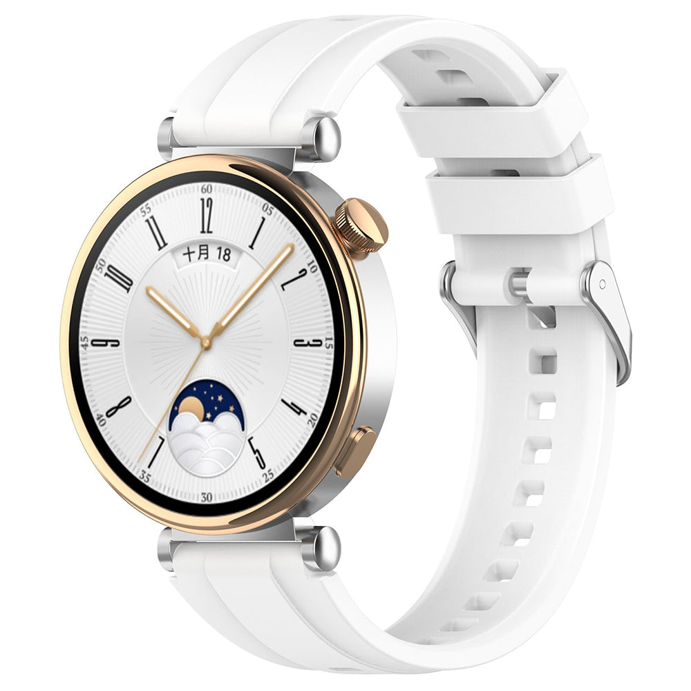 Techsuit W075 reim for Huawei Watch / Garmin Watch Series, Hvit