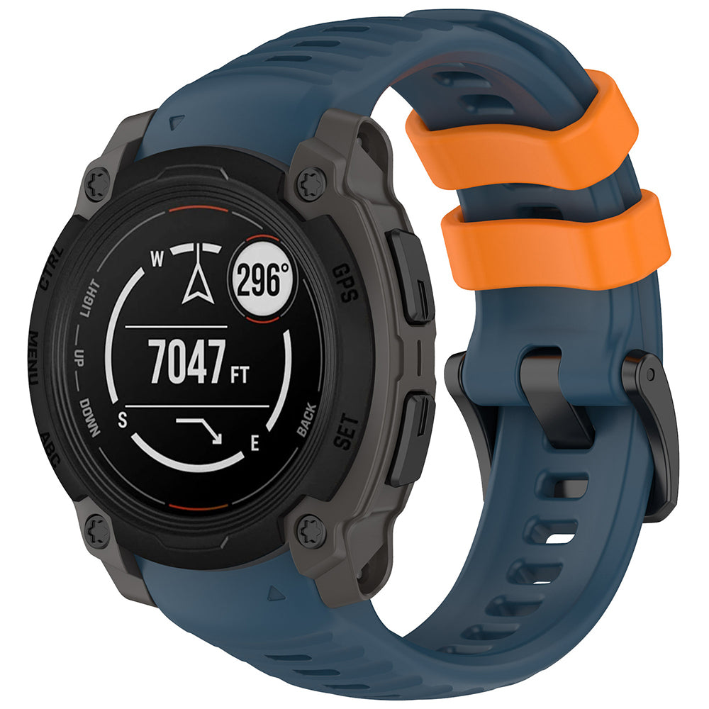 Techsuit W076 reim for Garmin Instinct E 45mm, Blå