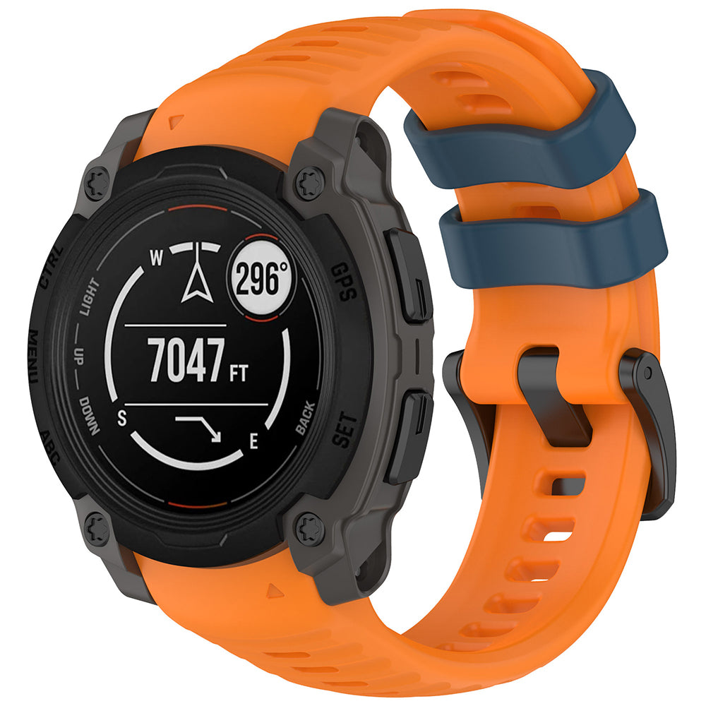 Techsuit W076 reim for Garmin Instinct E 45mm, Oransje