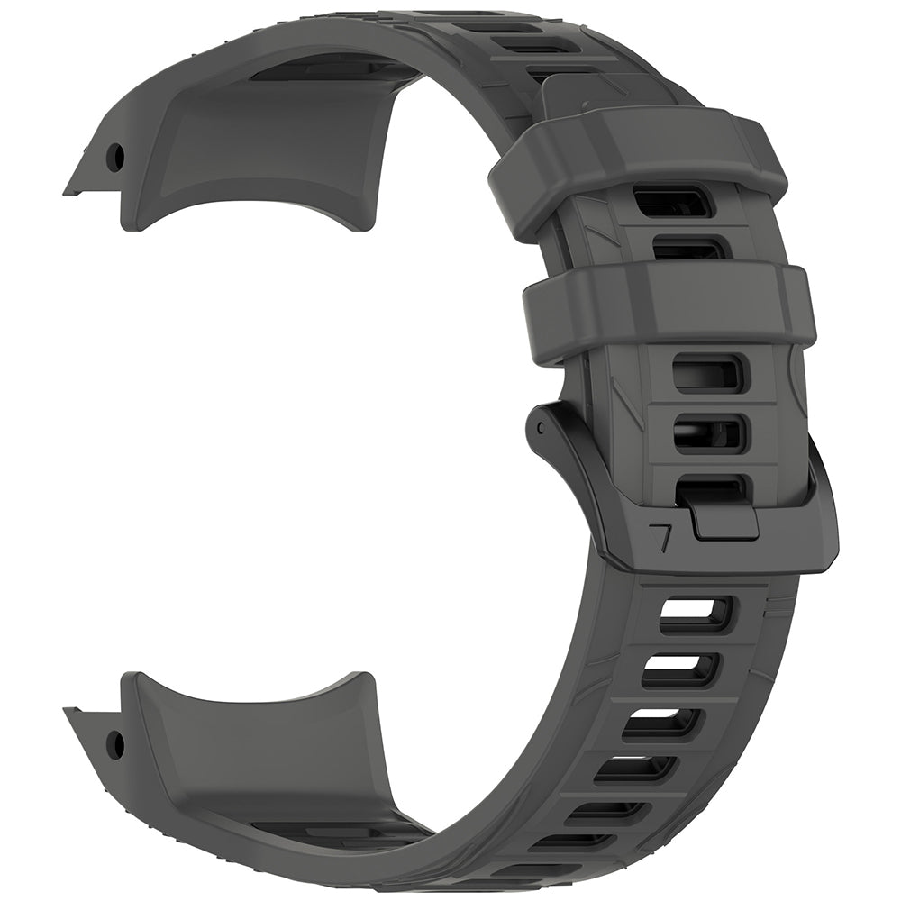 Techsuit W077 reim for Garmin Instinct 3 45mm Solar / Instinct 3 45mm, Grå