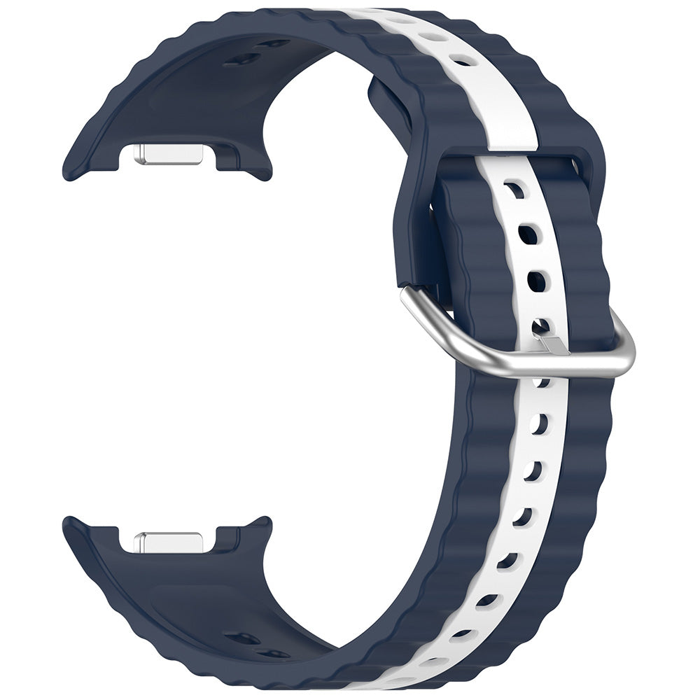Techsuit W078 rem for Samsung Galaxy Watch8 / Watch8 Classic-serien, marineblå