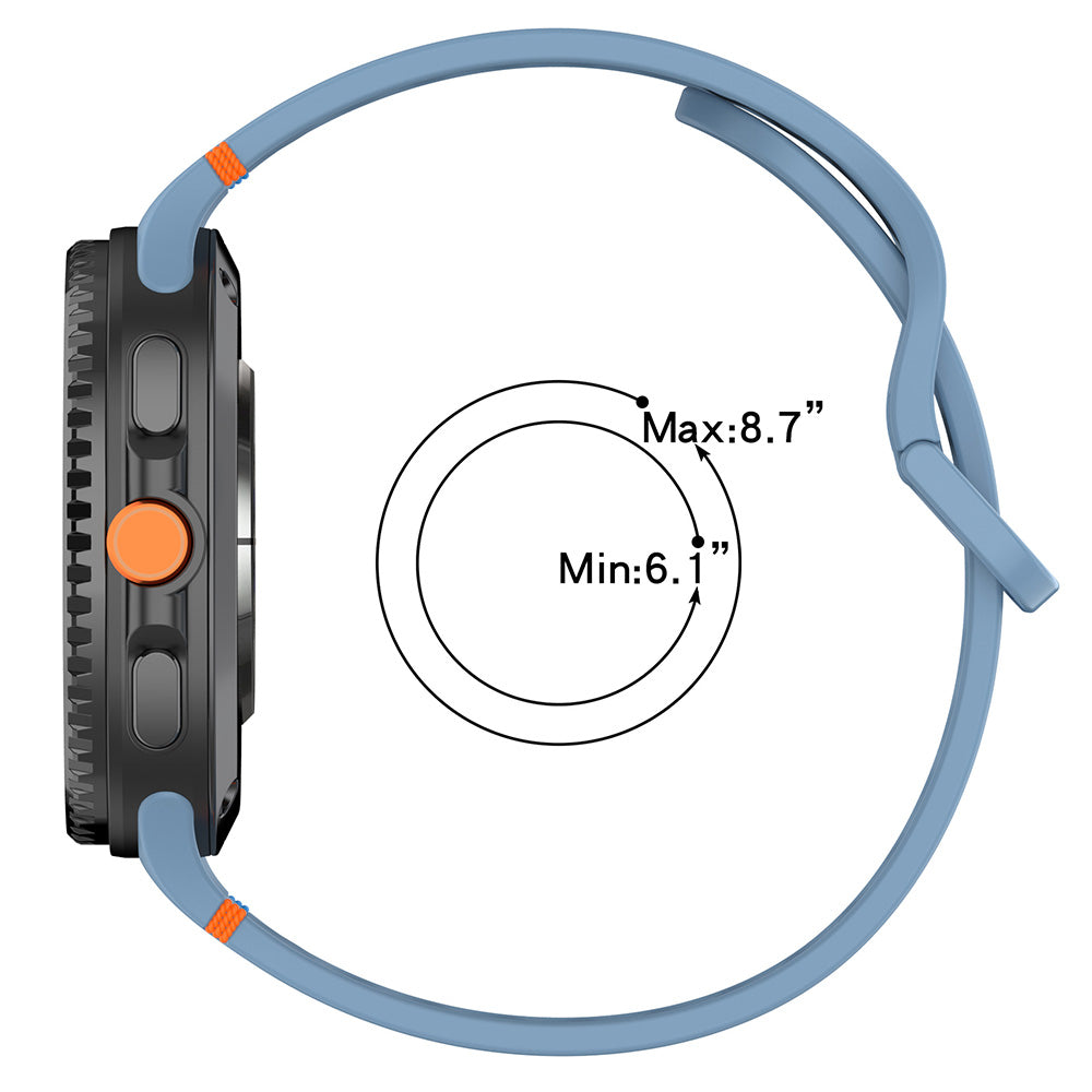 Techsuit W079 reim for Samsung Galaxy Watch8 / Watch8 Classic Series, Oransje