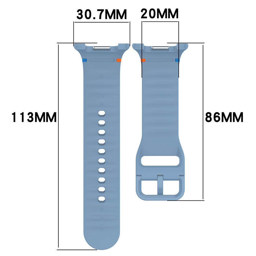 Techsuit W079 rem for Samsung Galaxy Watch8 / Watch8 Classic-serien, grønn
