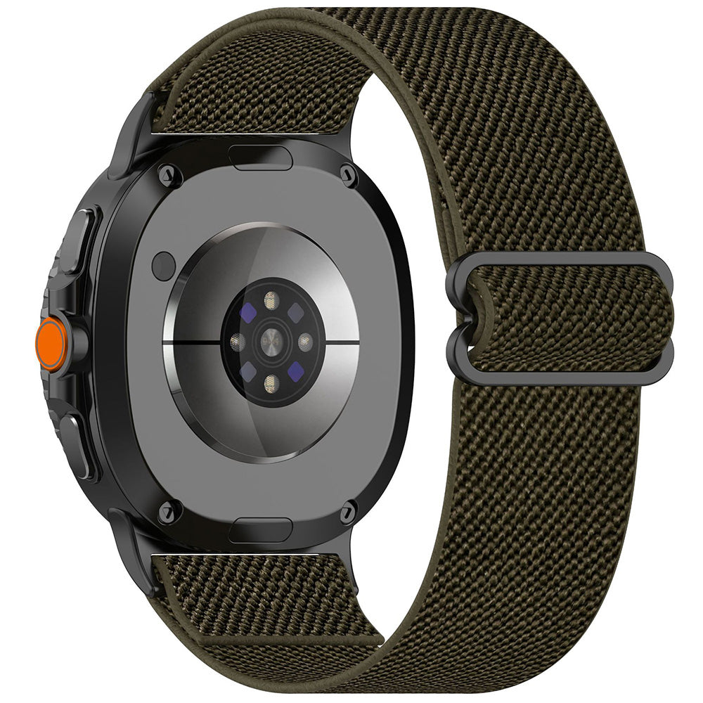 Techsuit W080 rem for Samsung Galaxy Watch8 / Watch8 Classic-serien, Mørkegrønn