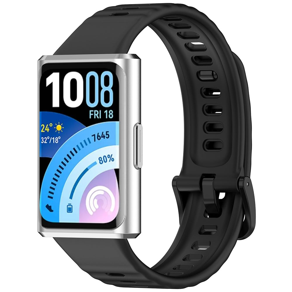 Techsuit W082 reim for Huawei Band 11 / 11 Pro, Svart