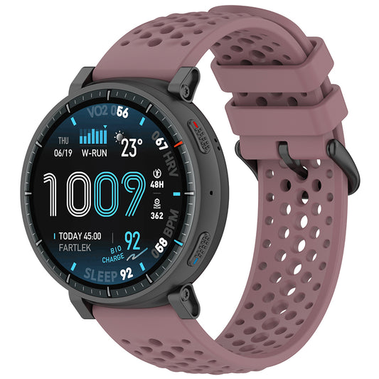 Techsuit W083 reim for Amazfit Watch / Samsung Watch Series, 22mm, Lilla