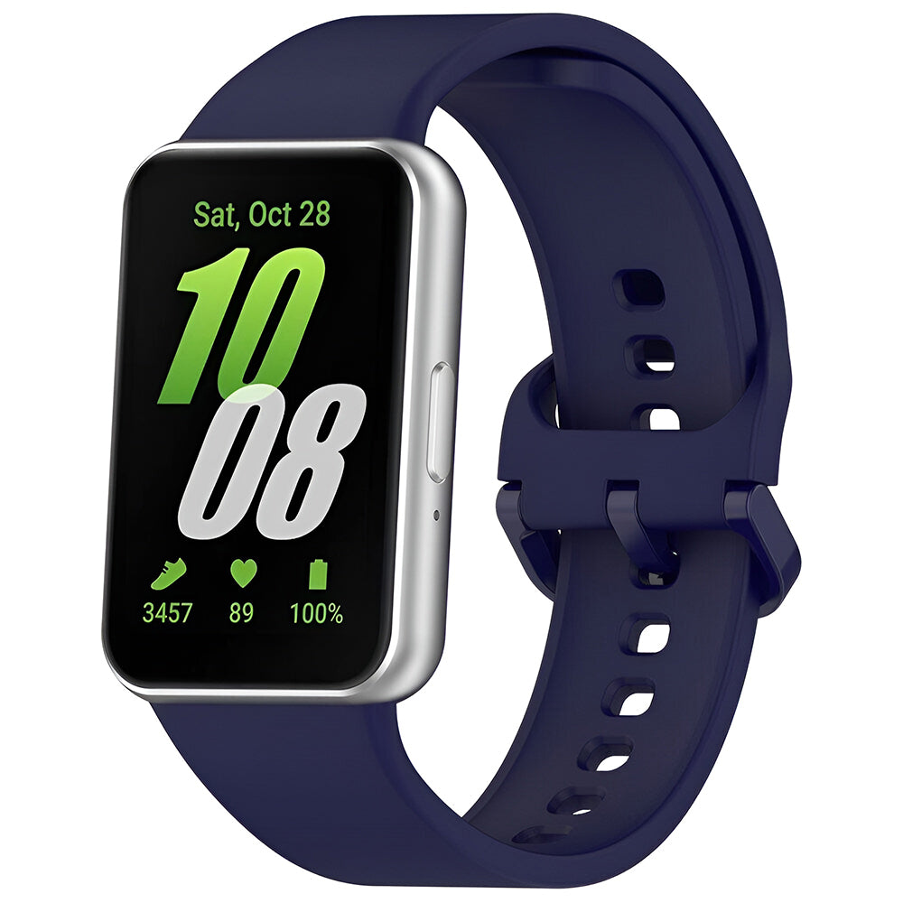 Techsuit W086 rem for Samsung Galaxy Fit3 R39M, marineblå