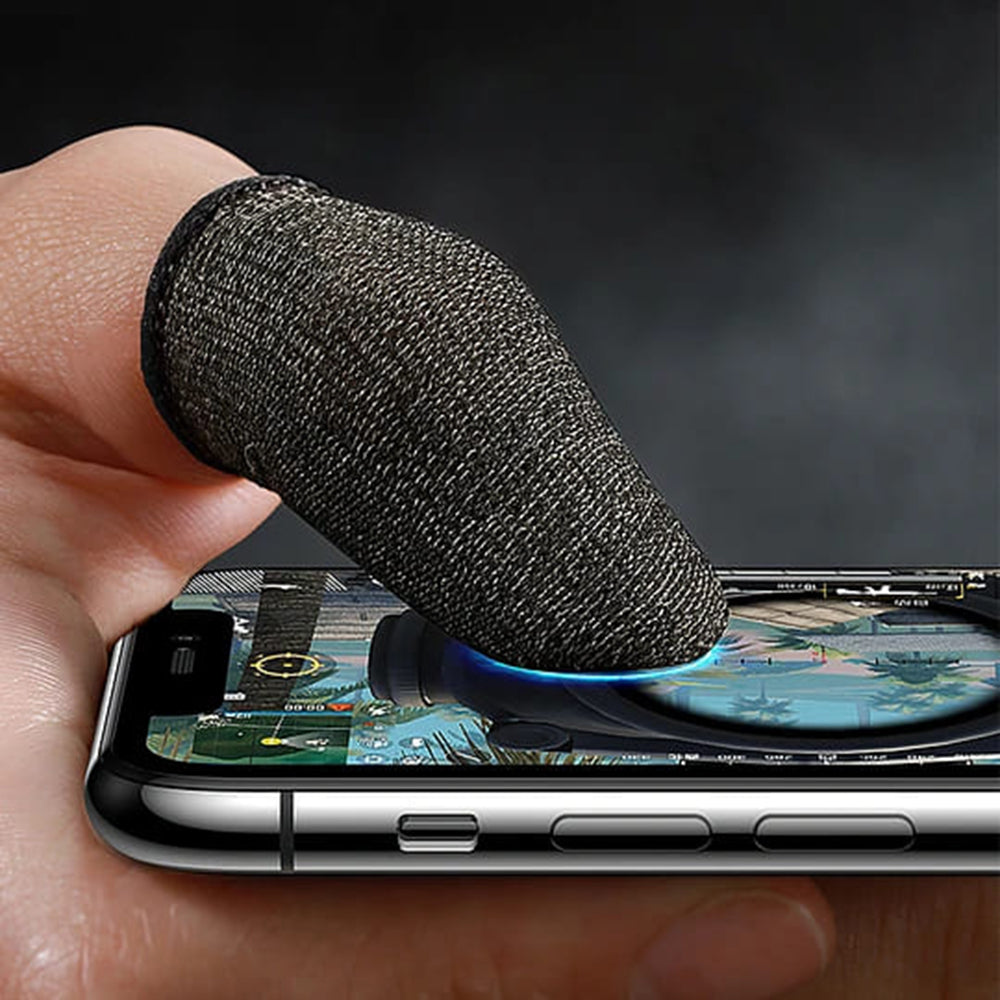Gaming Finger Sleeves HOCO GM4, Set med 2 stykker, Svarte