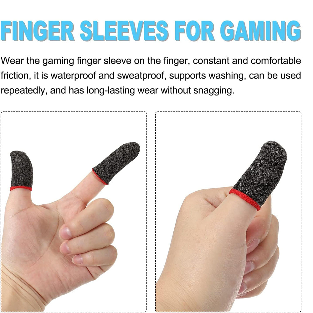 Gaming-fingerhansker Techsuit FS3-02, Røde