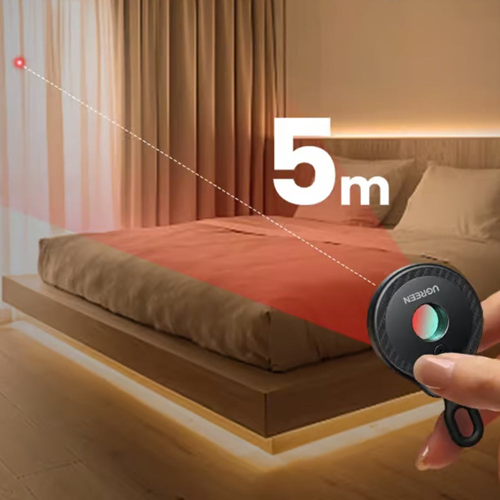 UGREEN LP793 (35579) Skjult Kamera Detektor, Svart