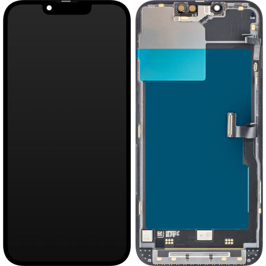 Berøringsskjerm Apple iPhone 13 Pro, med ramme, svart, servicepakke 661-21993