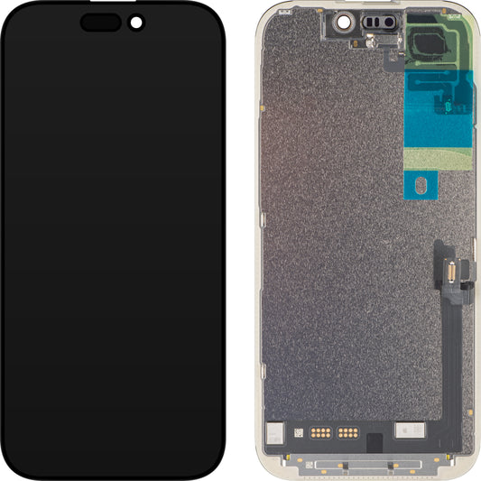 Display med Touchscreen Apple iPhone 17, med Ramme, Svart, Service Pack 661-56065