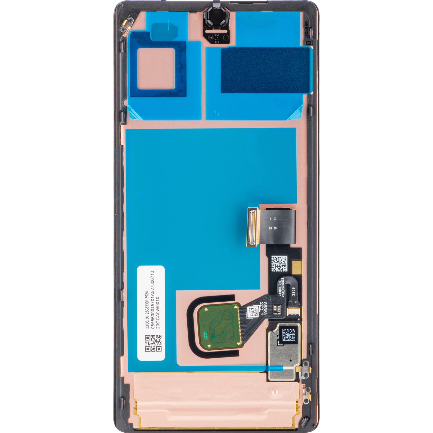 Google Pixel 7 Pro berøringsskjerm, Servicepakke G949-00290-01