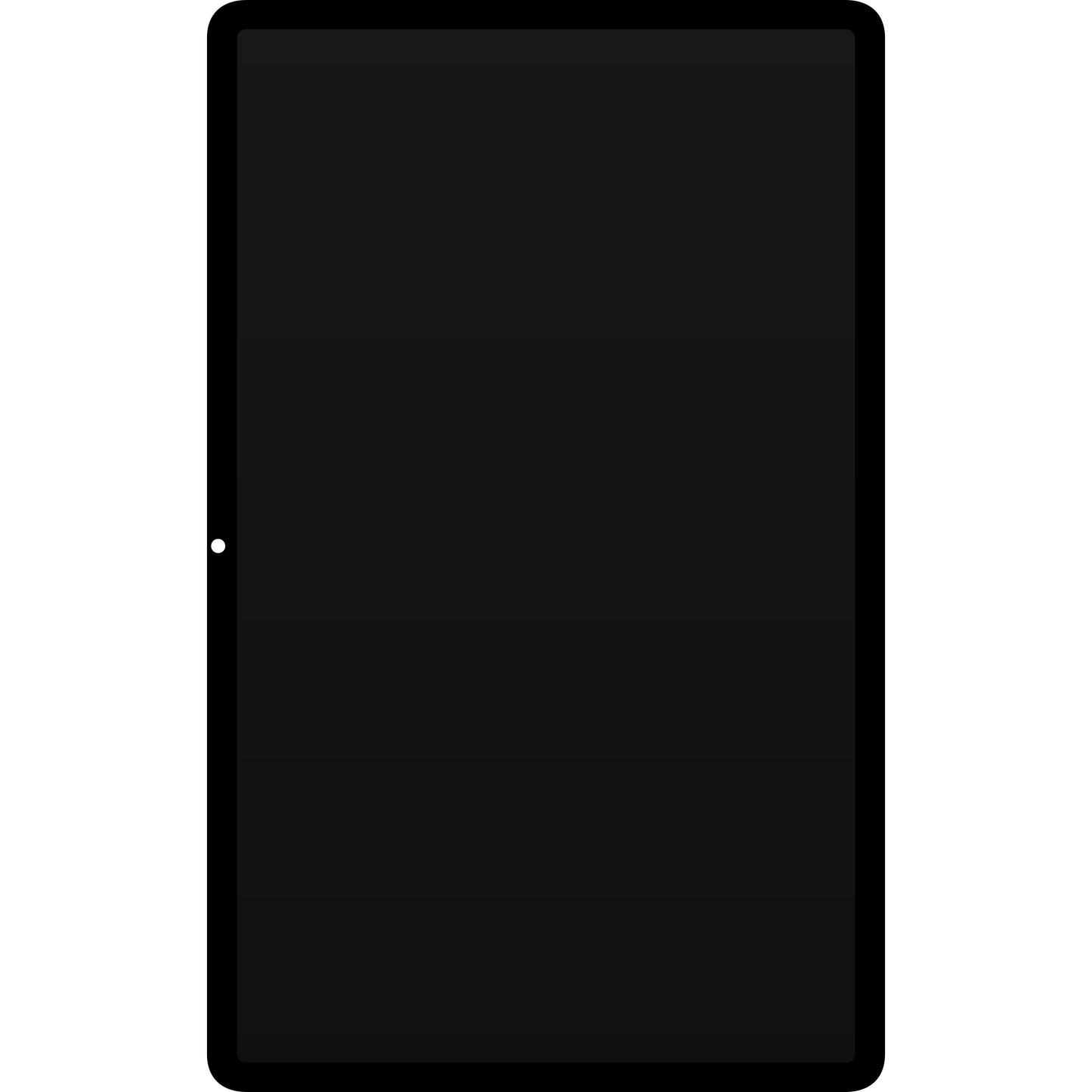 Display med Touchscreen Honor Pad X9a, Grå, Service Pack 0235ANMV