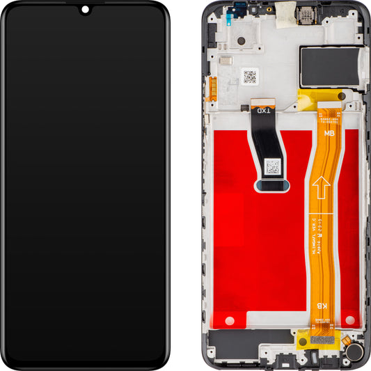 Berøringsskjerm Huawei nova Y70, med ramme, Midnight Black, Service Pack 02354WHN